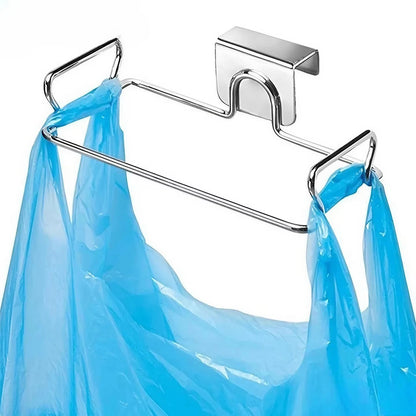 Over-The-Door bin bag holder